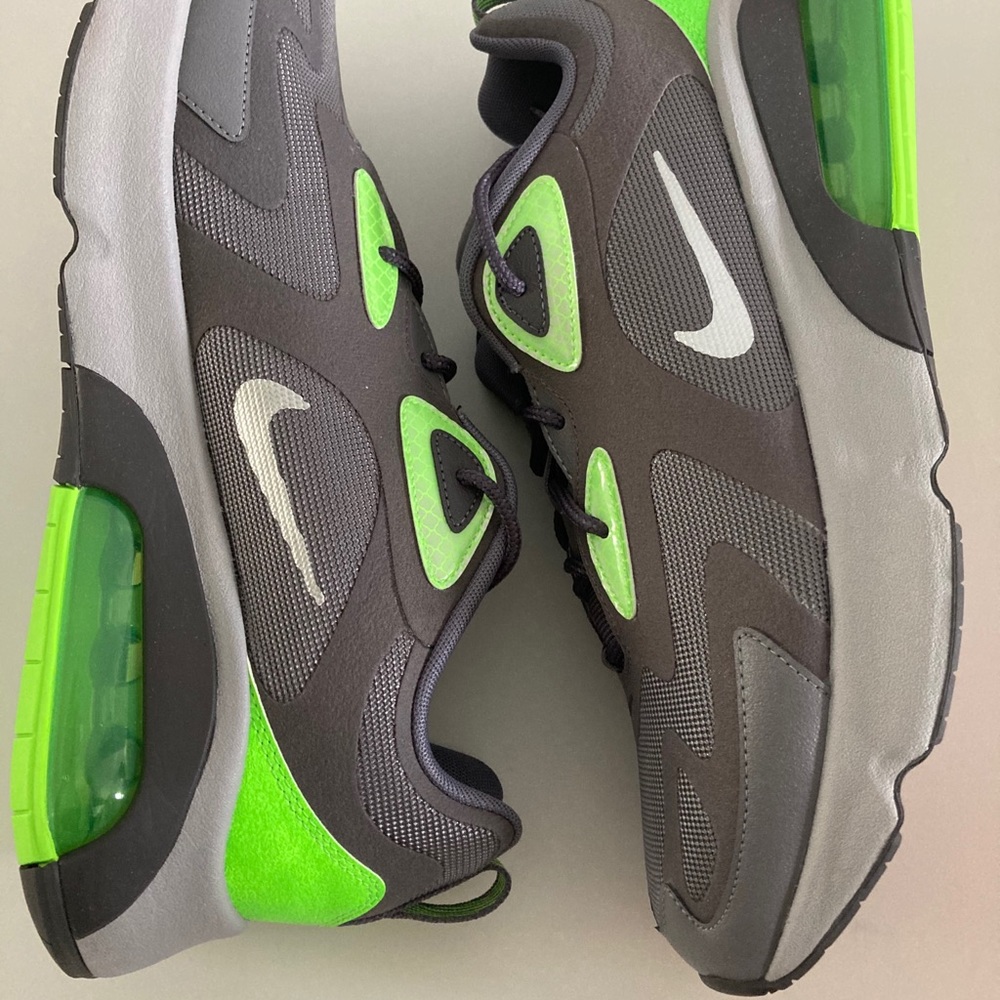 Nike air max 200 lime green mens running shoes - Picture 6 of 9